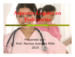 Aspectos Legales - Sistema Universitario Ana G. Méndez