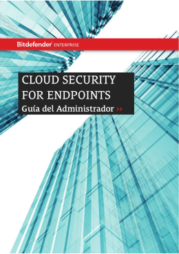 Cloud Security for Endpoints by Bitdefender