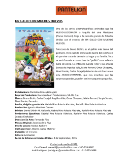 Fact Sheet (Spanish) - Lionsgate Publicity