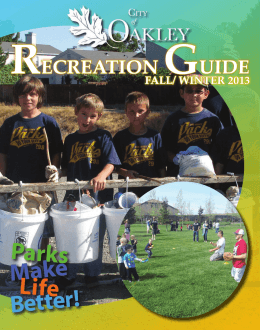 RECREATION GUIDE
