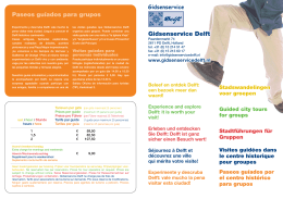 nuestro folleto - Gidsenservice Delft