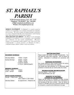 ST. RAPHAEL`S PARISH