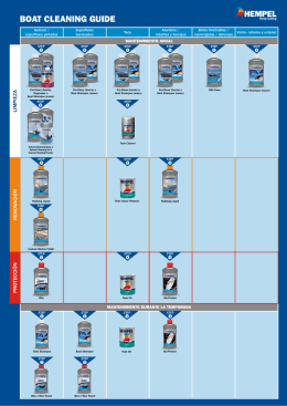 BOAT CLEANING GUIDE