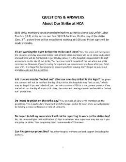 QUESTIONS & ANSWERS About Our Strike at HCA - SEIU-UHW