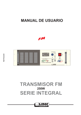 TRANSMISOR FM SERIE INTEGRAL