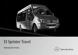 El Sprinter Travel - Mercedes
