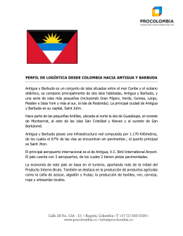Perfil Logístico de Antigua y Barbuda