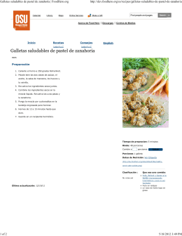 Galletas saludables de pastel de zanahoria | FoodHero.org