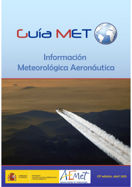 GUÍA MET - Agencia Estatal de Meteorología