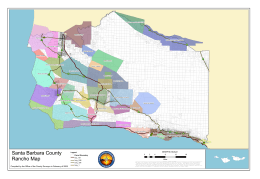 Santa Barbara County Rancho Map