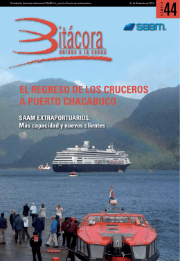 el regreso de los cruceros a puerto chacabuco