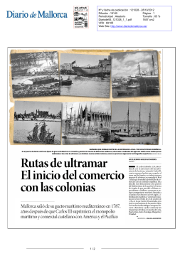 Diario de Mallorca (Paginas Especiales) N° 121028 - 28/10/2012