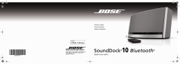 SoundDock®10 Bluetooth®