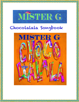 Chocolalala Songbook