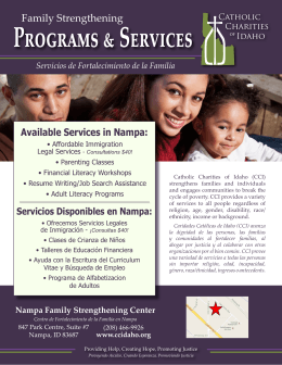 Programs &Services