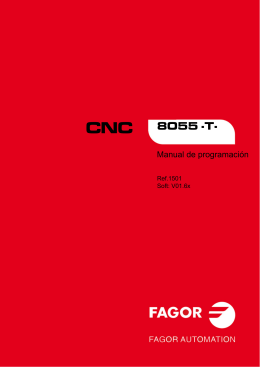 CNC 8055 - Manual de programación