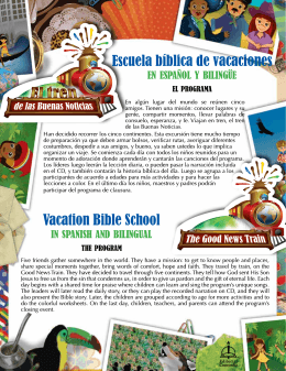 Escuela bíblica de vacaciones Vacation Bible School