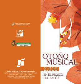 OTOÑO MUSICAL 2010 DIPTICO.indd