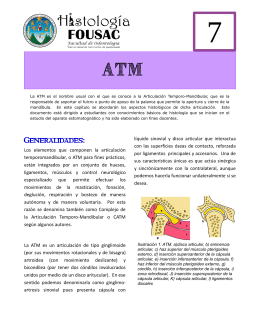 ATM - Apoyo para la Fac. de Odontología – USAC