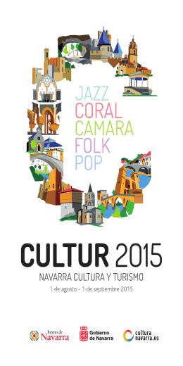 Programación diaria por localidad de Cultur 2015