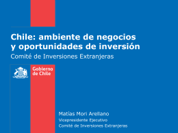 Inversiones Extranjeras - Nederlandse ambassade in Chili