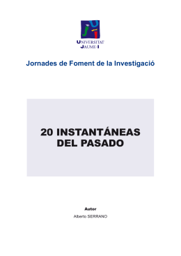 20 INSTANTÁNEAS DEL PASADO