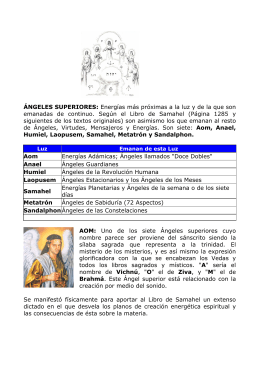 ÁNGELES SUPERIORES - Centro de Estudios Angélicos
