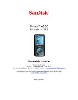 Manual - SanDisk
