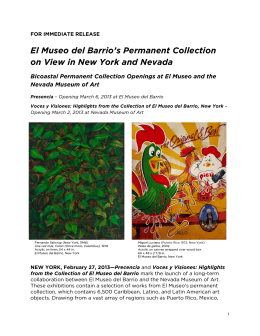 El Museo del Barrio`s Permanent Collection on View in New York