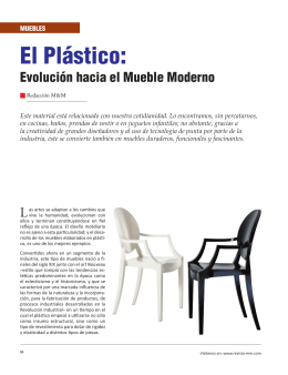 Muebles El Plástico - Revista El Mueble y La Madera