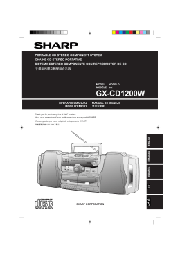 GX-CD1200W - Sharp Australia Support