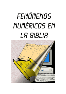 Fenómenos numéricos en la Biblia