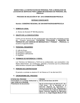 Bases - Gobierno Regional de San Martín