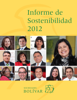 Informe de Sostenibilidad 2012