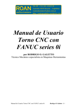 Manual de usuario torno cnc con fanuc series 0i por rodrigo