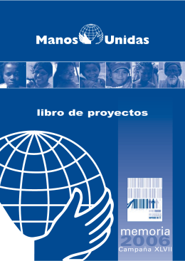 Cubierta Libro proyectos 2006
