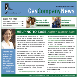 GasCompanyNews - Southern California Gas Company