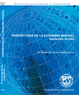 Perspectivas de la Economía Mundial -- Septiembre de 2005