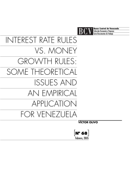 interest rate rules vs. money growth rules