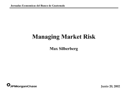 Managing Market Risk