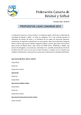 3 Circular Adm Nº 03 Propuestas Ligas Canarias 2015