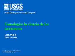 USGS Earthquake Hazards Program