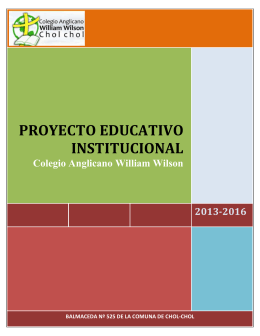 proyecto educativo institucional formativo e integrado