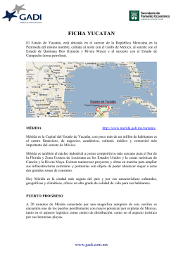 Ficha Yucatán - Hispanialink