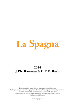 2014 J.Ph. Rameau & C.P.E. Bach