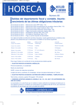 informa - Asociación Empresarial de Hostelería de Cantabria