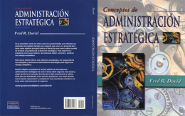 Conceptos de administración estratégica, 9na. Edición