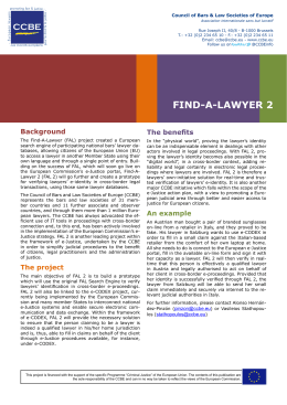 Find-A-Lawyer 2 Leaflet