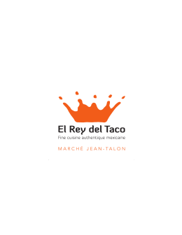 Entrées - El Rey Del Taco