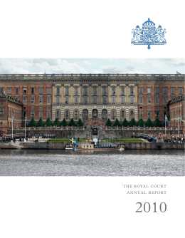 THE ROYAL COURT ANNUAL REPORT